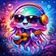 Colorful and unique fantasy creature avatar with a friendly and expressive appearance, suitable for a profile picture.